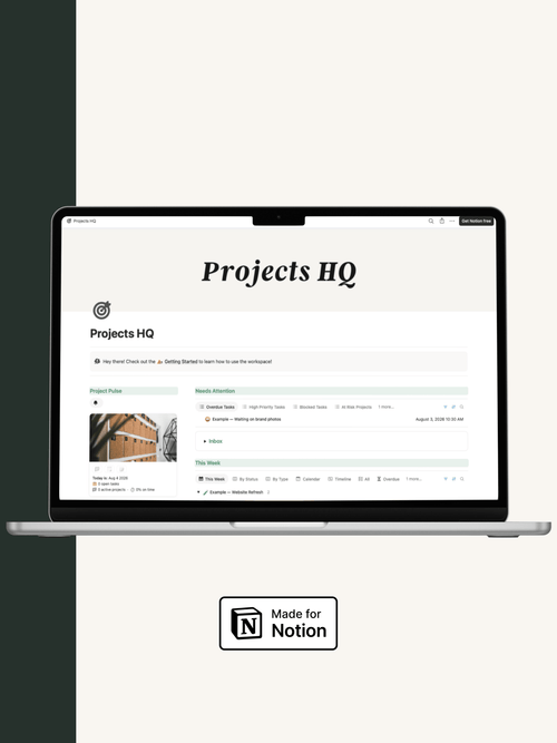 Projects HQ - Biz Strtga